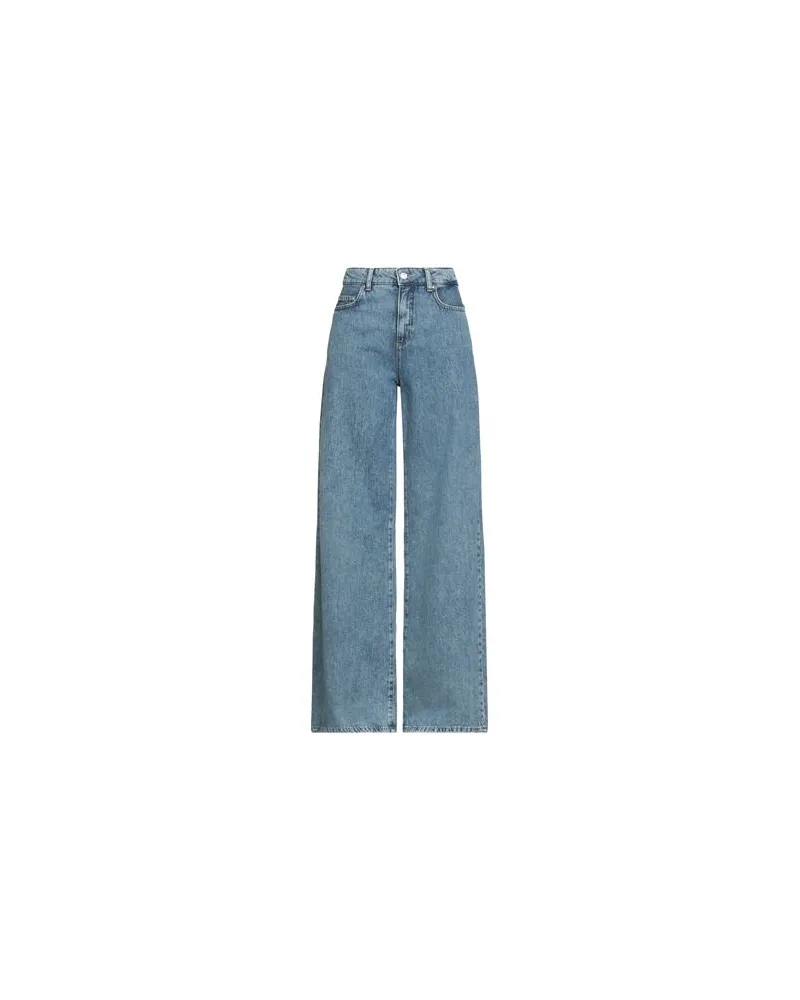 Moschino HOSEN & RÖCKE - Jeanshosenauf YOOX.COM Blau