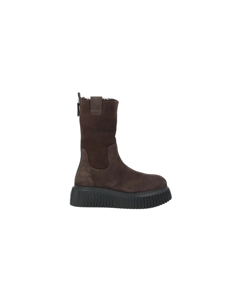 Attilio Giusti Leombruni SCHUHE - Stiefelauf YOOX.COM Dunkelbraun