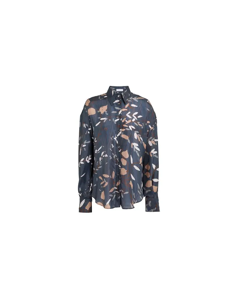 Brunello Cucinelli TOPS - Hemdenauf YOOX.COM Aquamarin