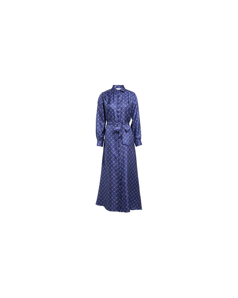 ROSSO35 KLEIDER - Midi-Kleiderauf YOOX.COM Blau