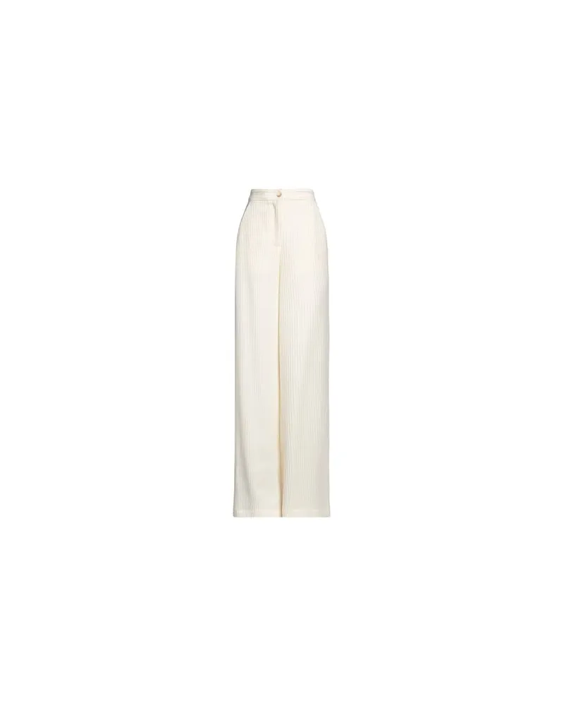 Emporio Armani HOSEN & RÖCKE - Hosenauf YOOX.COM Cremeweiß