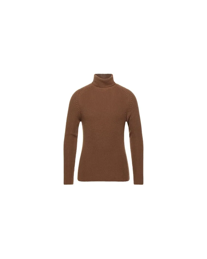 VNECK STRICKWAREN - Rollkragenpulloverauf YOOX.COM Braun