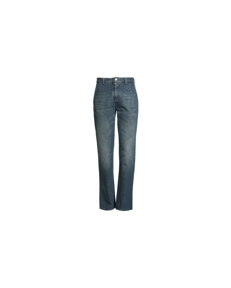 Maison Margiela HOSEN & RÖCKE - Jeanshosenauf YOOX.COM Blau