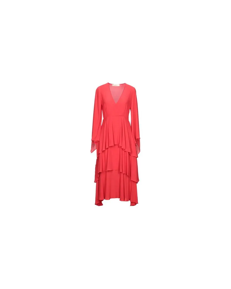 Jucca KLEIDER - Midi-Kleiderauf YOOX.COM Rot