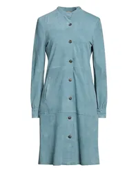 Andrea D'amico Jacke, Mantel & Trenchcoat Blaugrau