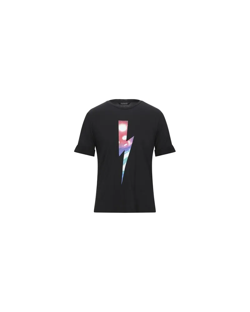 Neil Barrett TOPS - T-shirtsauf YOOX.COM Schwarz