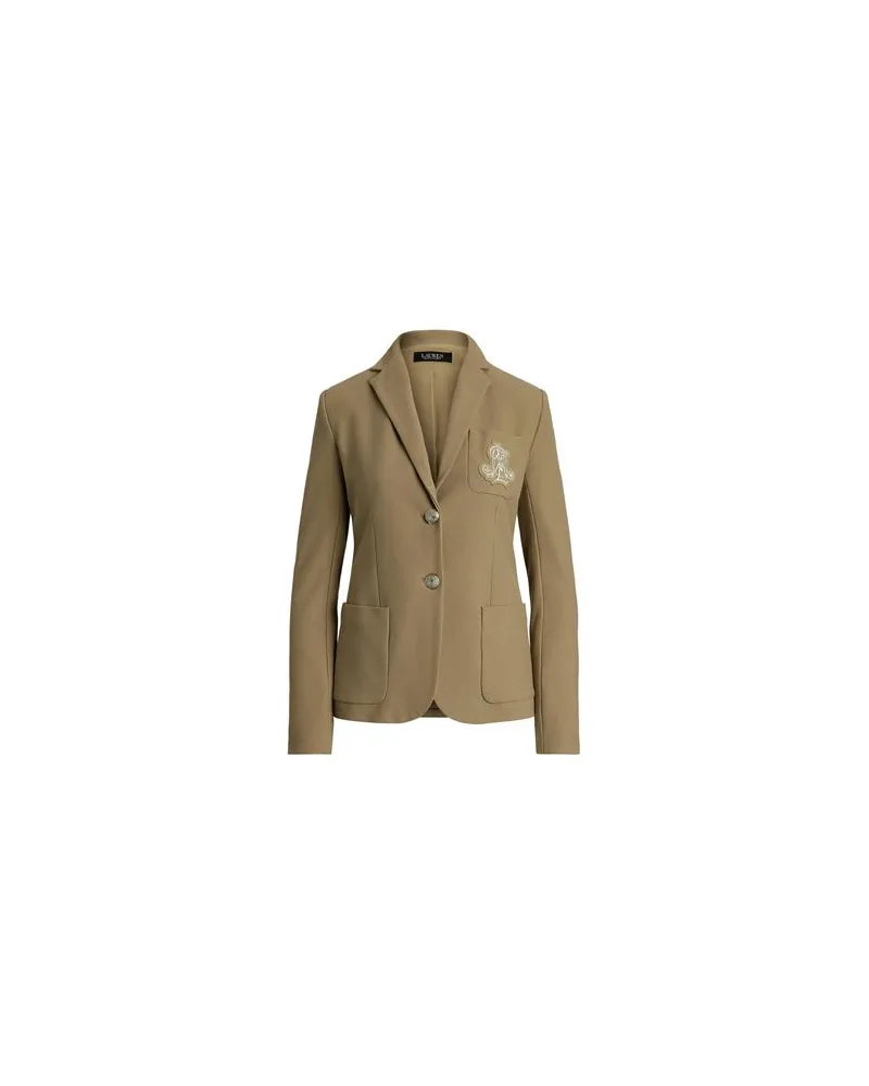 Ralph Lauren PATCH JACQUARD BLAZER - ANZÜGE und CO-ORDS - Blazersauf YOOX.COM Sand