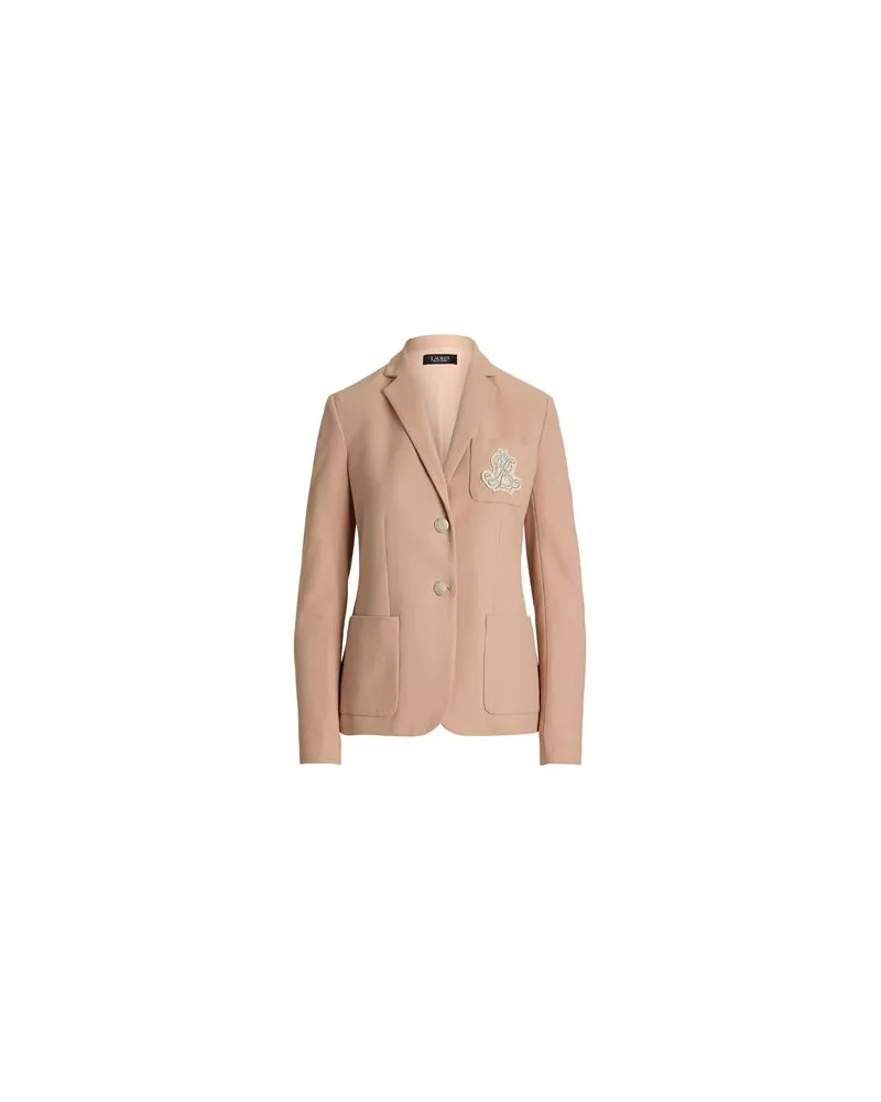 Ralph Lauren PATCH JACQUARD BLAZER - ANZÜGE und CO-ORDS - Blazersauf YOOX.COM Hellrosa