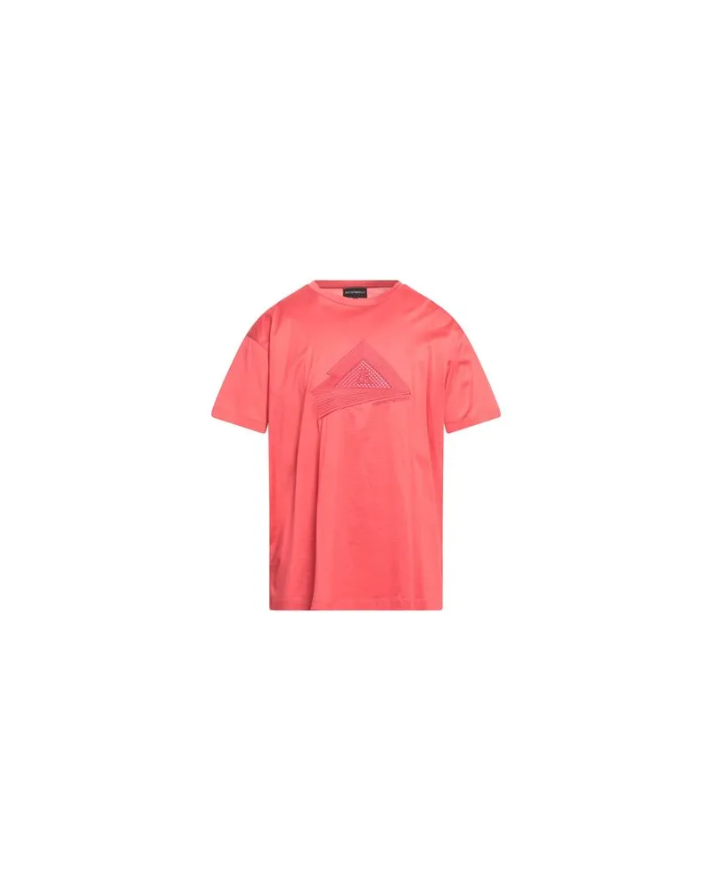 Emporio Armani TOPS - T-shirtsauf YOOX.COM Tomatenrot