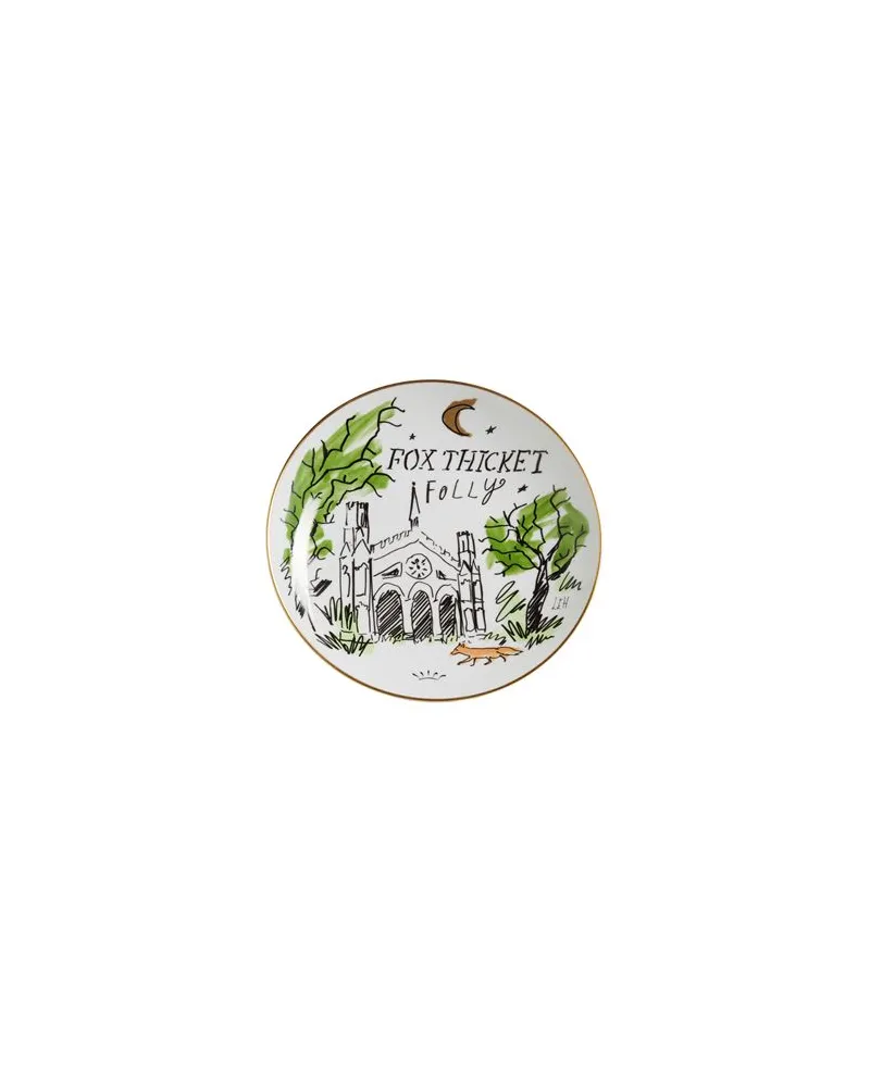 Ginori 1735 LUCHINO - FOX THICKET FOLLY  - DEKORATIONEN - Dekotellerauf YOOX.COM Weiß