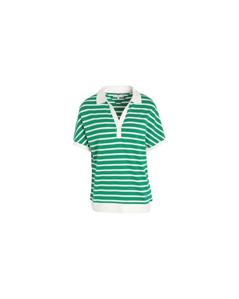 Tommy Hilfiger TOPS - Poloshirtsauf YOOX.COM Grün