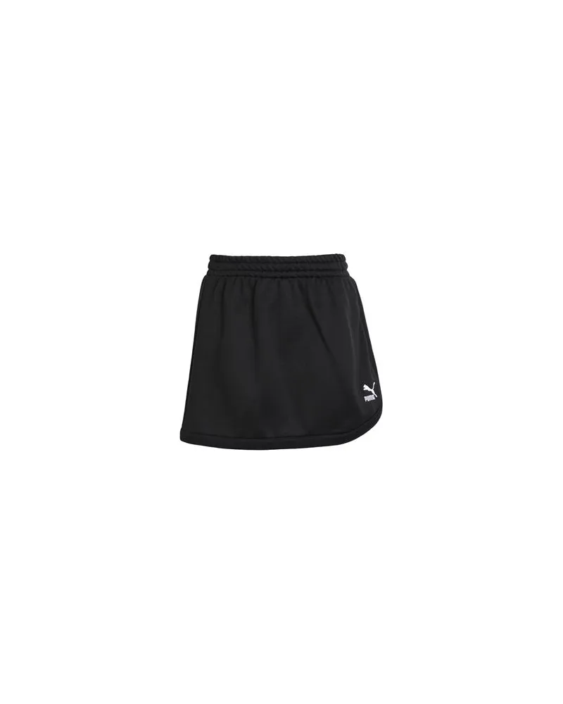 Puma CLASSICS A-Line Skirt TR - HOSEN & RÖCKE - Miniröckeauf YOOX.COM Schwarz