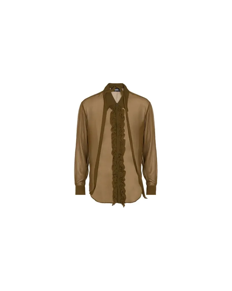 Dsquared2 TOPS - Hemdenauf YOOX.COM Militärgrün