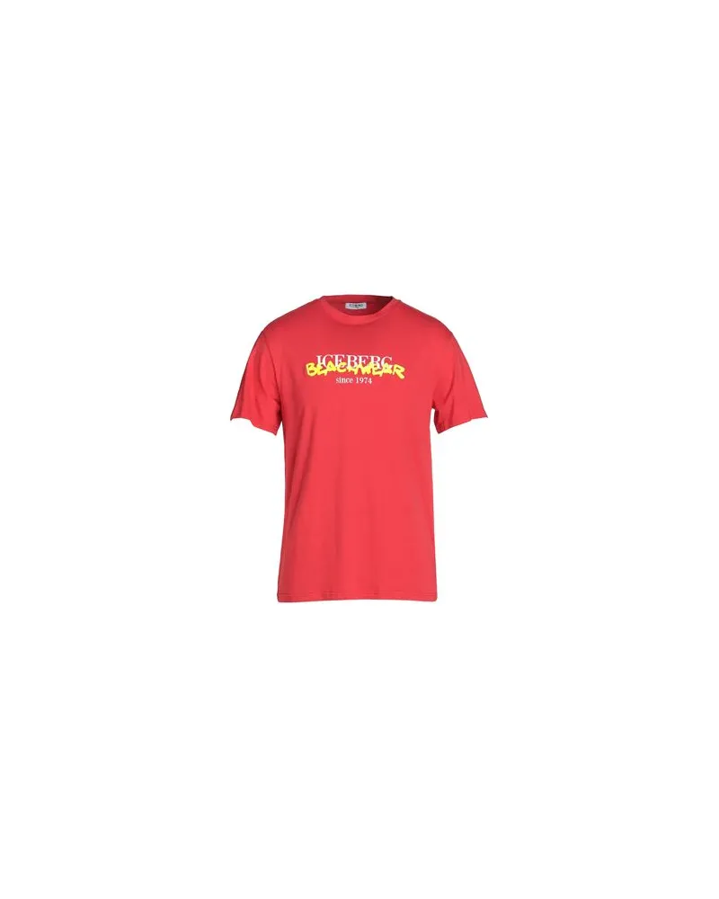 Iceberg TOPS - T-shirtsauf YOOX.COM Rot