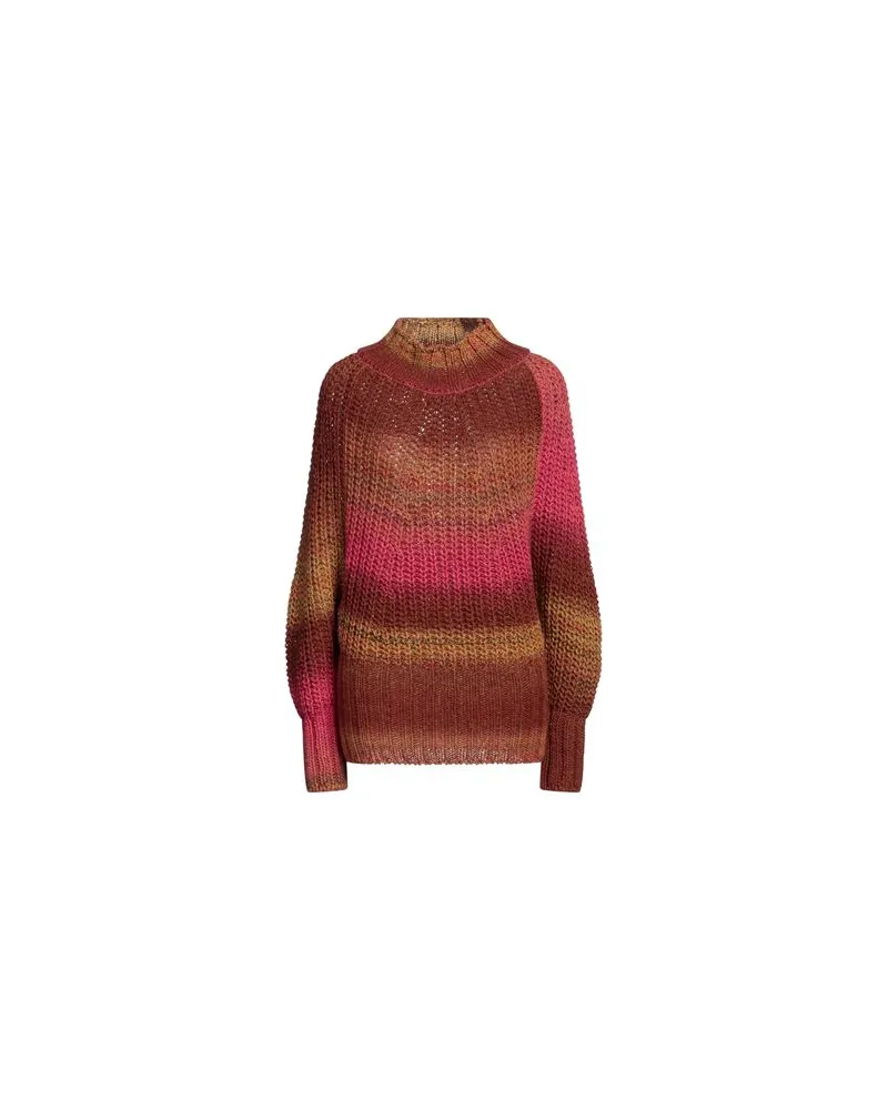 Brand Unique STRICKWAREN - Rollkragenpulloverauf YOOX.COM Braun