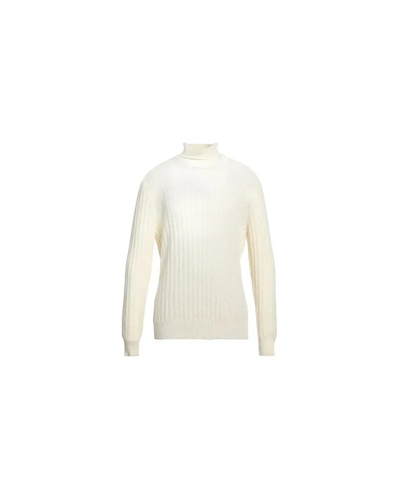 Gran Sasso STRICKWAREN - Rollkragenpulloverauf YOOX.COM Cremeweiß