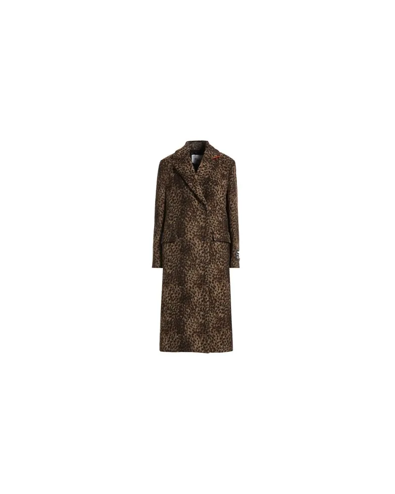 MSGM JACKEN & MÄNTEL - Mäntelauf YOOX.COM Braun