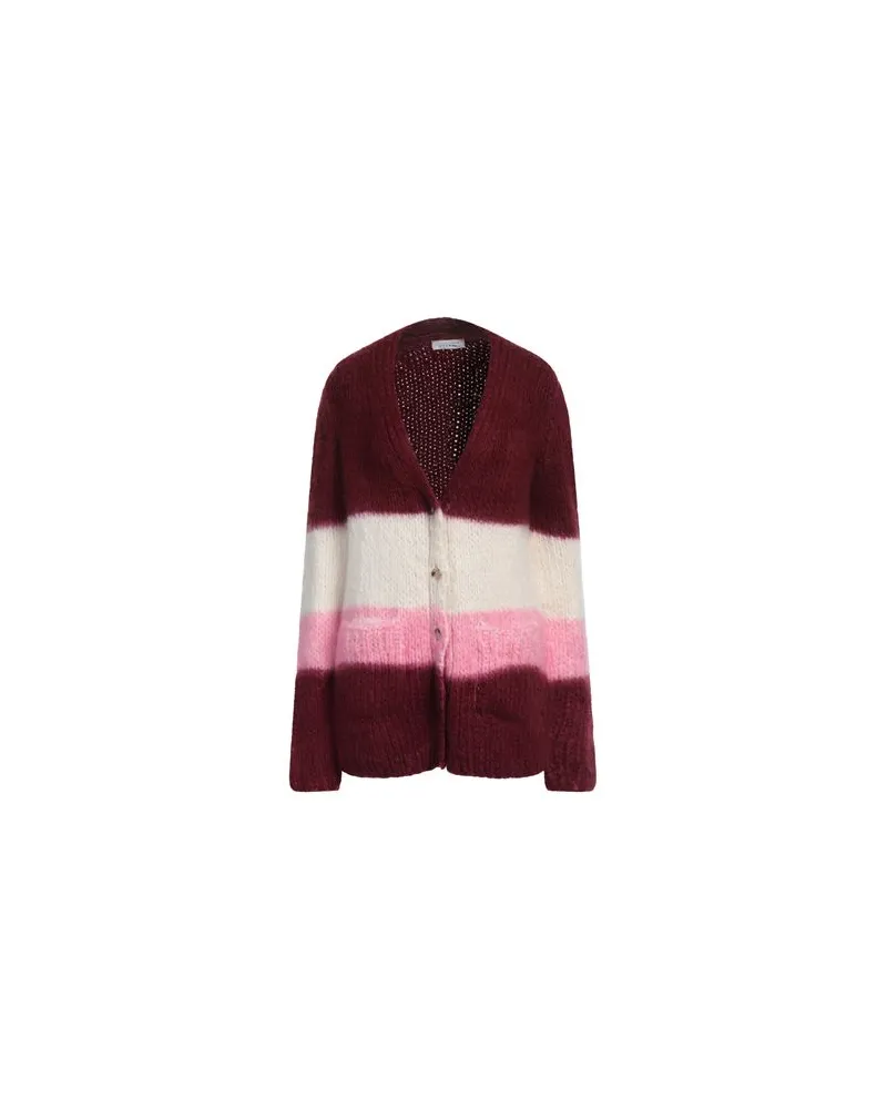 Gabriela Hearst STRICKWAREN - Strickjackenauf YOOX.COM Pflaume