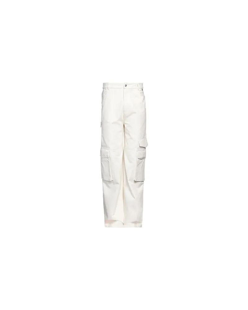 GCDS HOSEN & RÖCKE - Hosenauf YOOX.COM Weiß