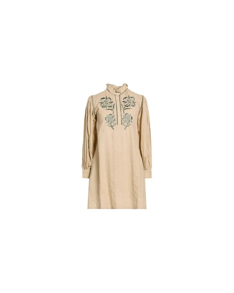 Antik Batik KLEIDER - Mini-Kleiderauf YOOX.COM Beige