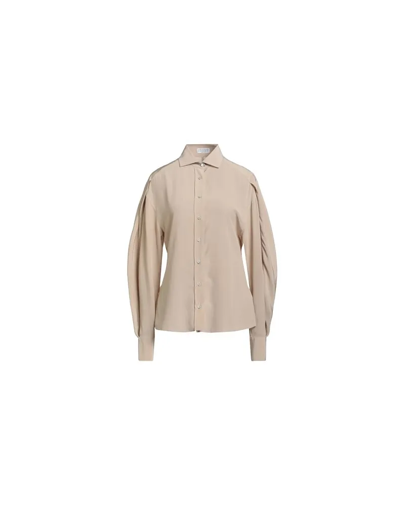 Brunello Cucinelli TOPS - Hemdenauf YOOX.COM Beige
