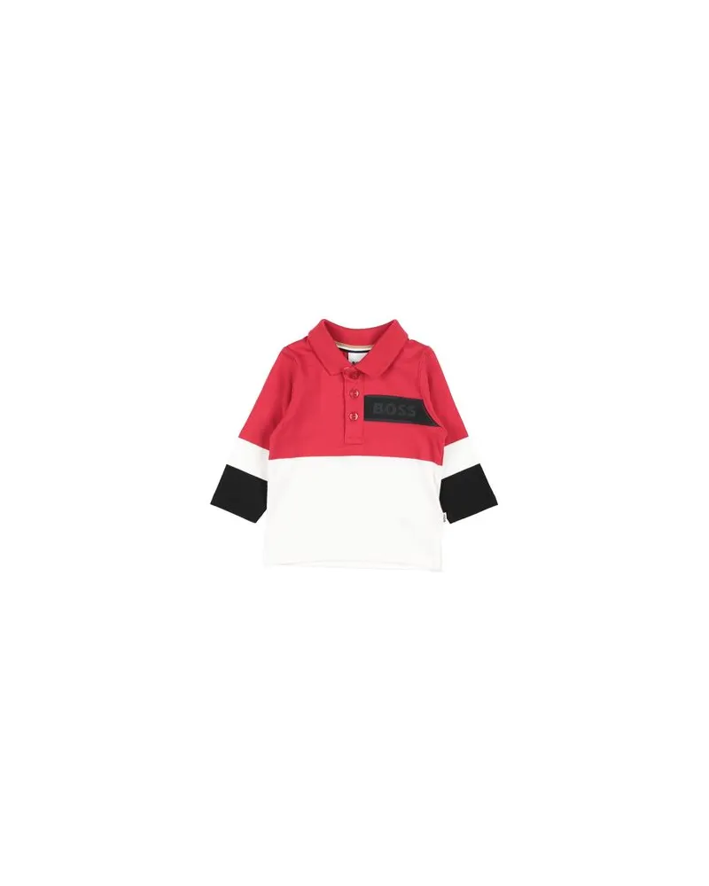 HUGO BOSS TOPS - Poloshirtsauf YOOX.COM Rot