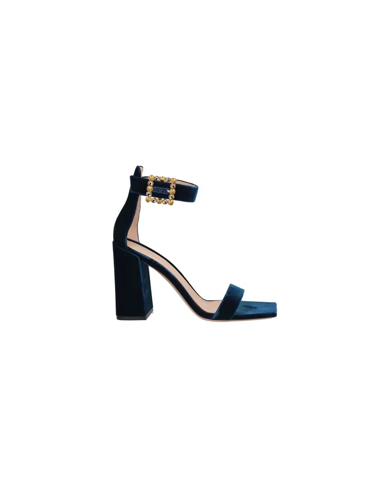 Gianvito Rossi SCHUHE - Sandalenauf YOOX.COM Marineblau