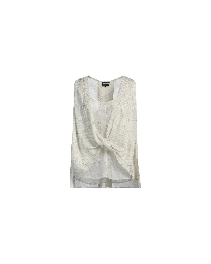 Giorgio Armani TOPS - Topsauf YOOX.COM Hellgrau