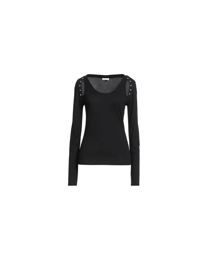 Patrizia Pepe TOPS - T-shirtsauf YOOX.COM Schwarz