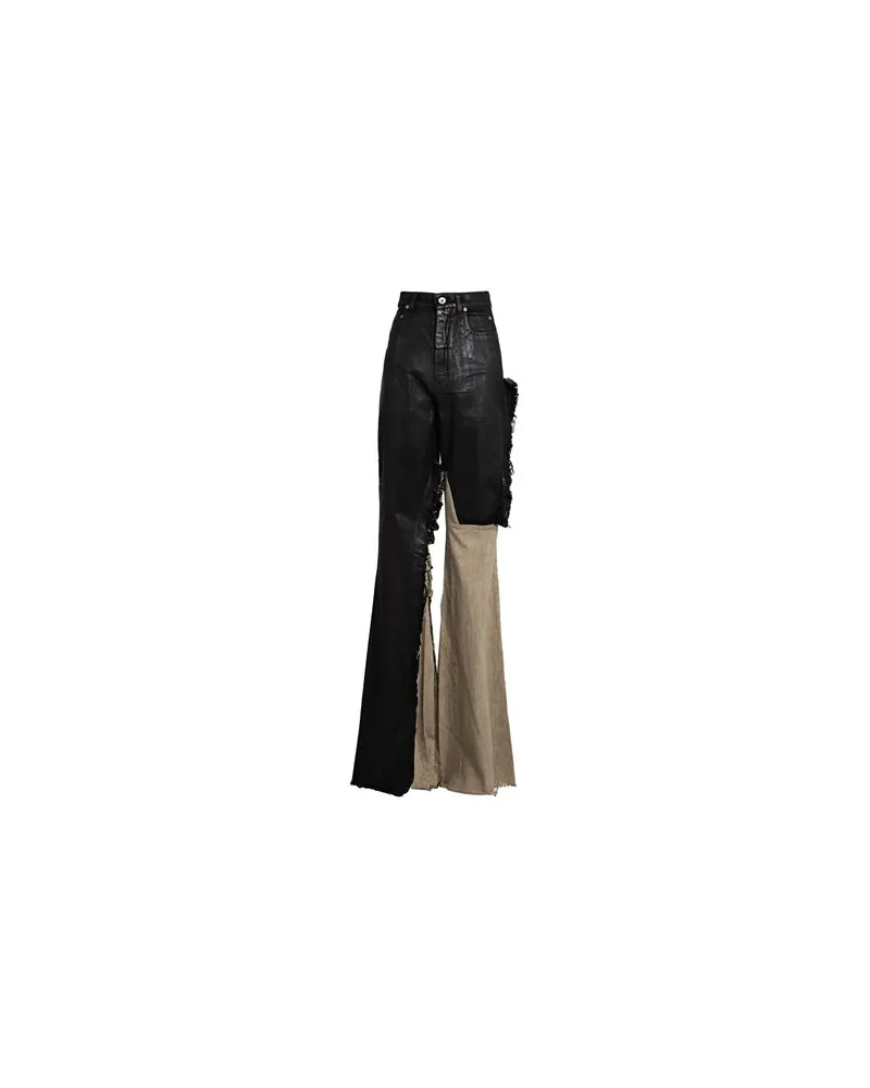 Rick Owens HOSEN & RÖCKE - Jeanshosenauf YOOX.COM Schwarz