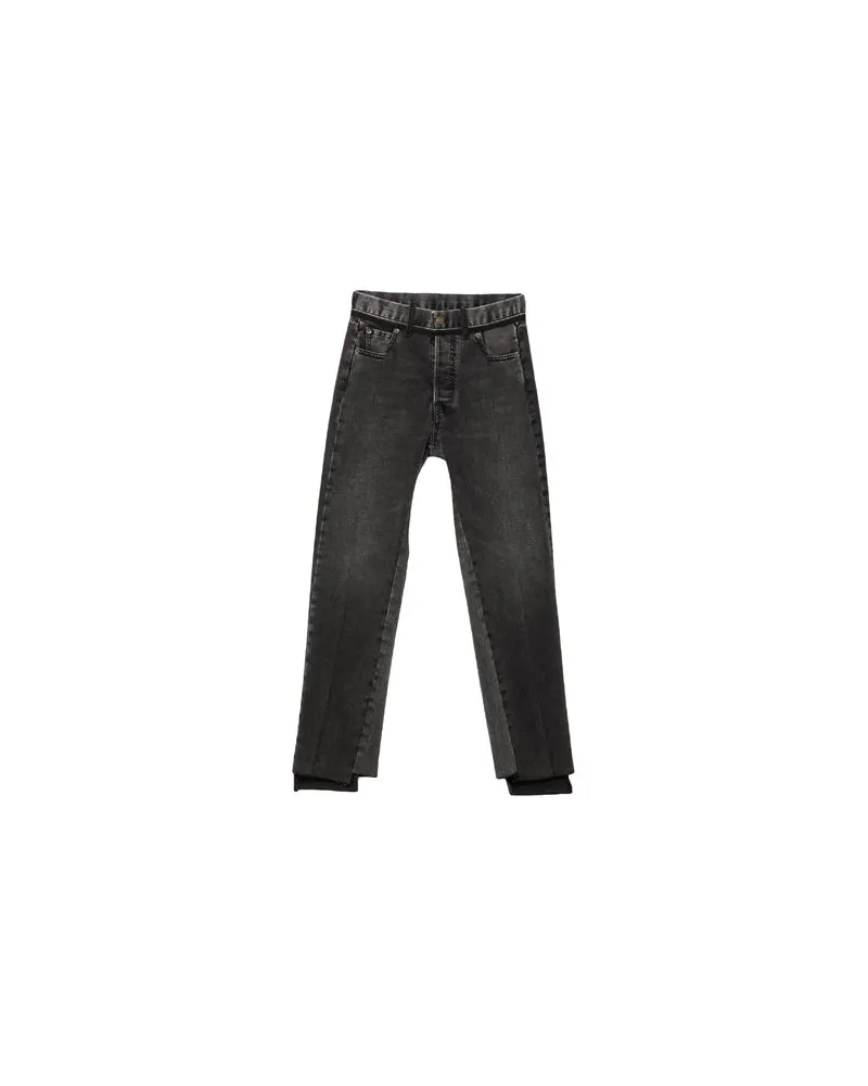 Maison Margiela HOSEN & RÖCKE - Jeanshosenauf YOOX.COM Schwarz