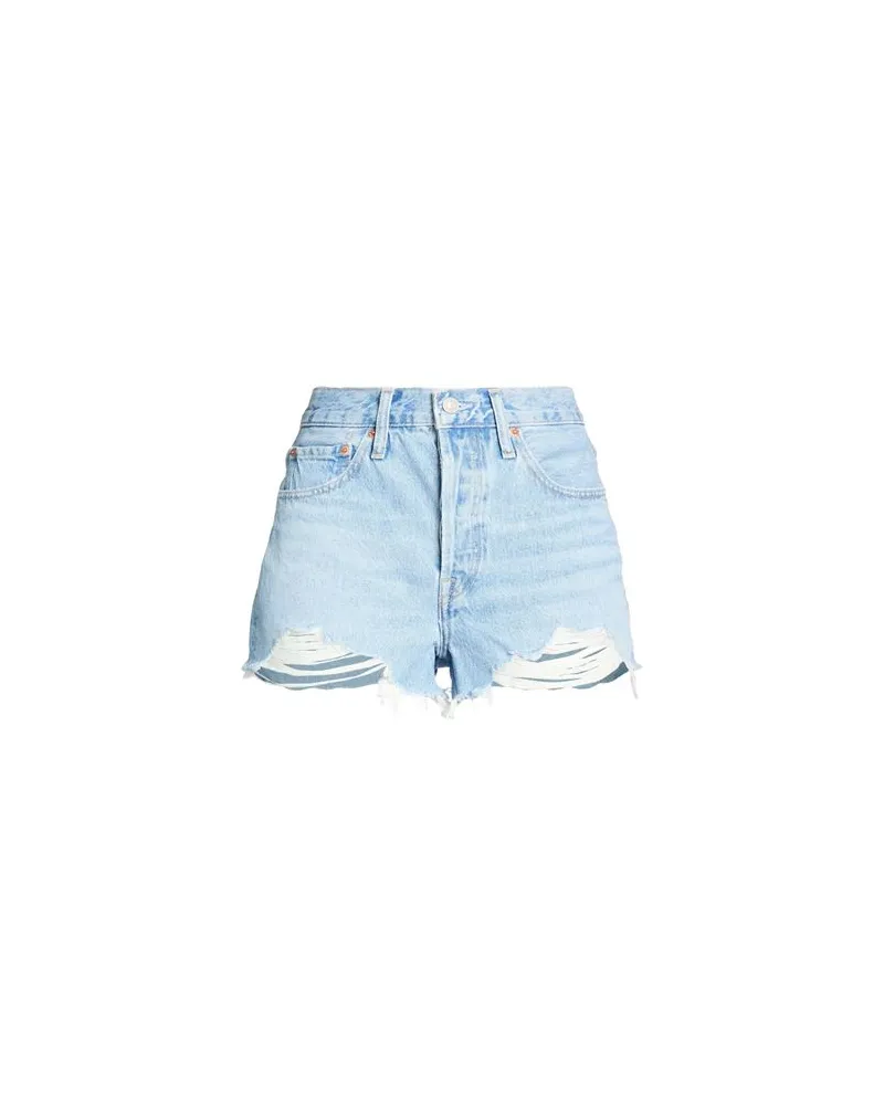 Levi's HOSEN & RÖCKE - Jeansshortsauf YOOX.COM Blau