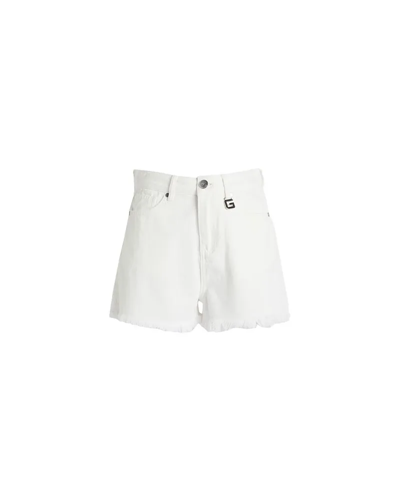 Gaëlle Bonheur HOSEN & RÖCKE - Jeansshortsauf YOOX.COM Elfenbein