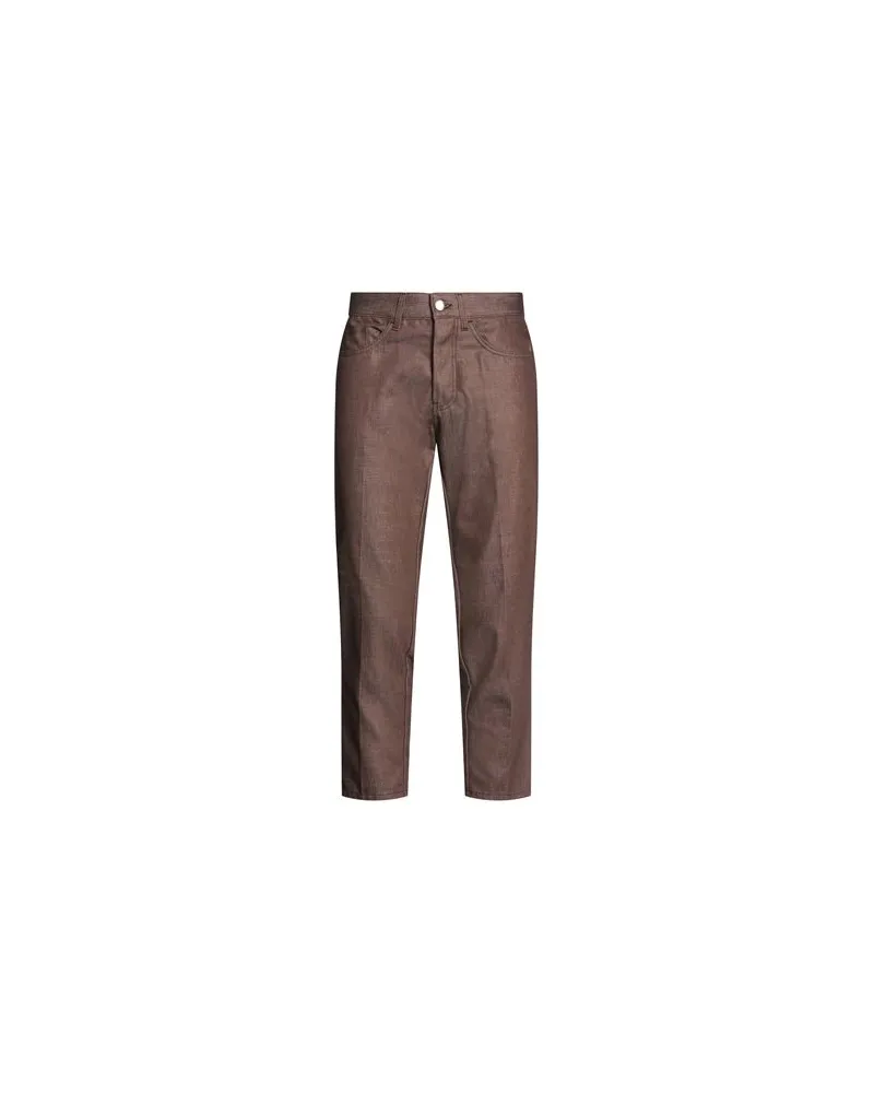Gazzarrini HOSEN & RÖCKE - Jeanshosenauf YOOX.COM Schokobraun