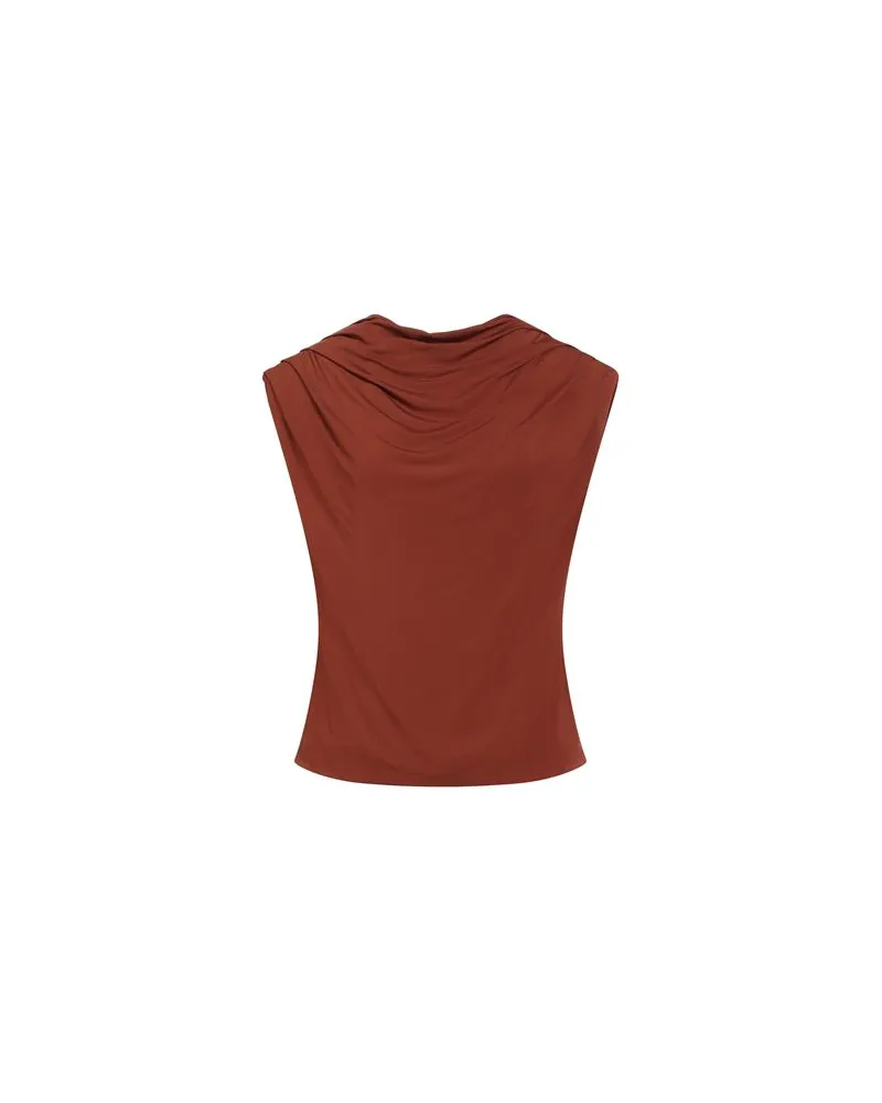 Federica Tosi TOPS - Topsauf YOOX.COM Lederfarben