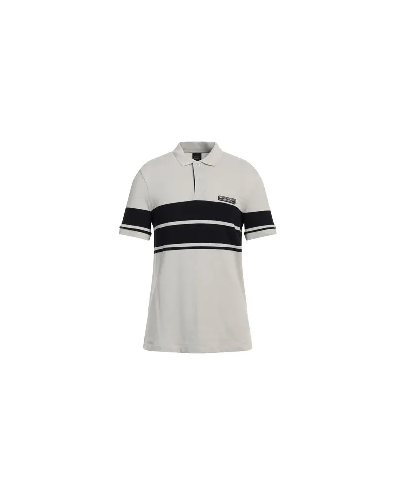 Armani Exchange TOPS - Poloshirtsauf YOOX.COM Hellgrau