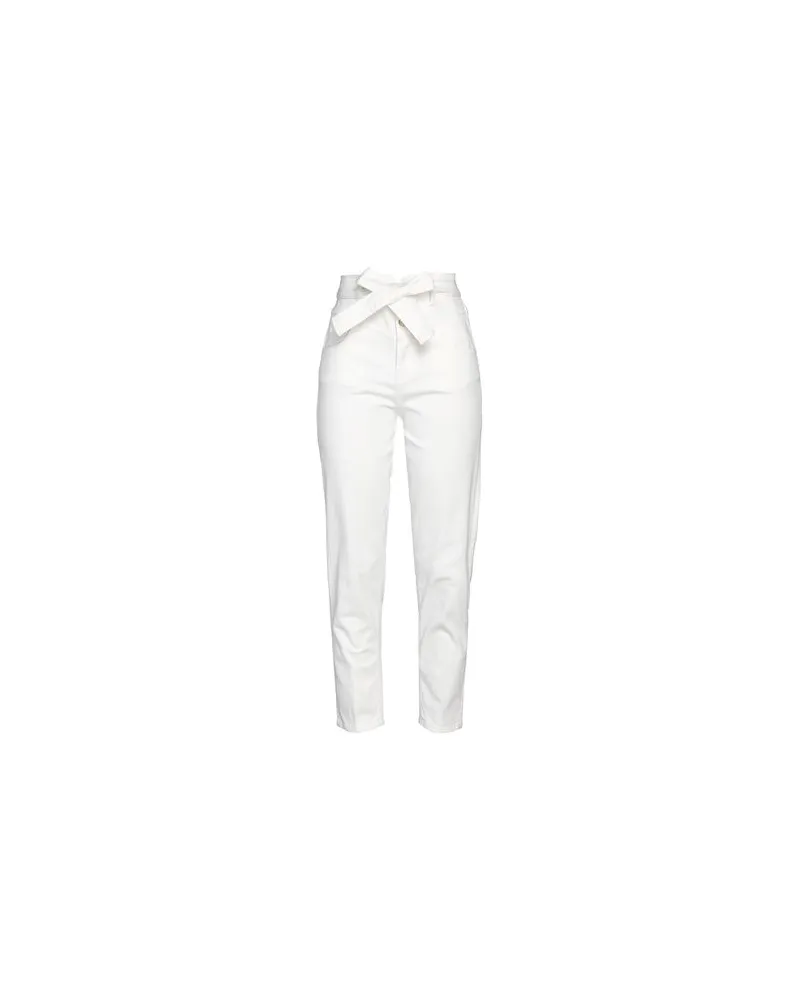 Liu Jo HOSEN & RÖCKE - Jeanshosenauf YOOX.COM Weiß
