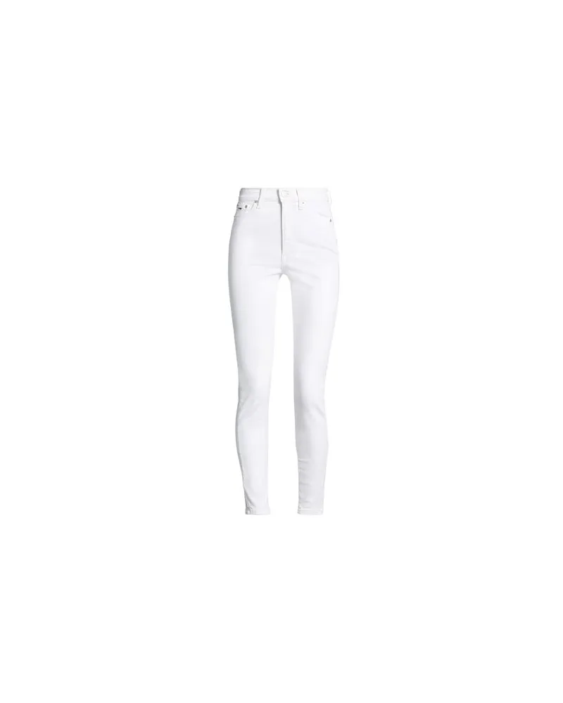 Tommy Hilfiger HOSEN & RÖCKE - Jeanshosenauf YOOX.COM Weiß