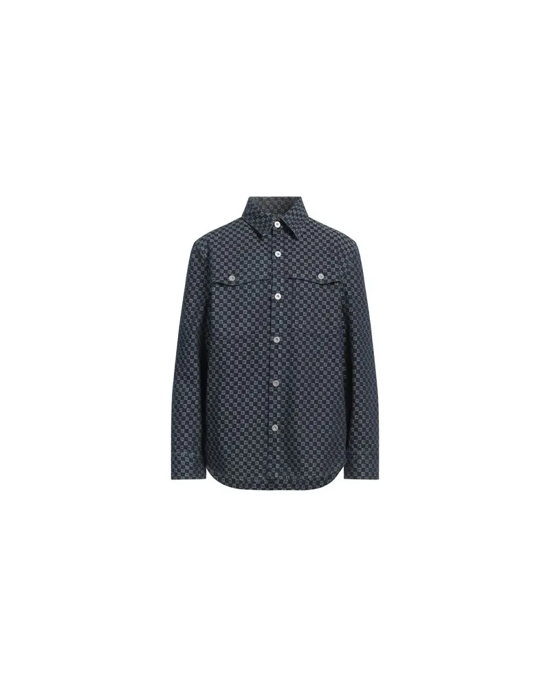 Balmain TOPS - Jeanshemdenauf YOOX.COM Blau