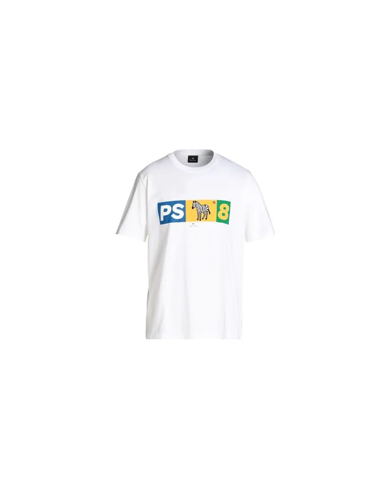 Paul Smith TOPS - T-shirtsauf YOOX.COM Weiß