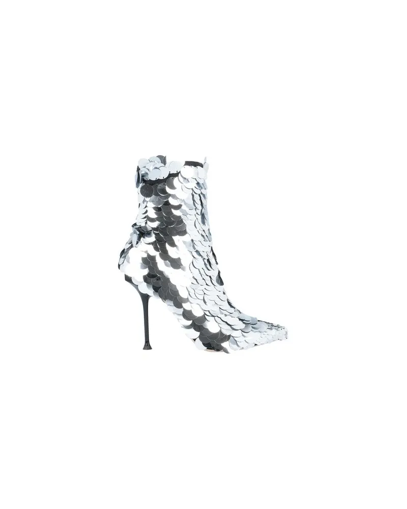 Sergio Rossi SCHUHE - Stiefelettenauf YOOX.COM Silber