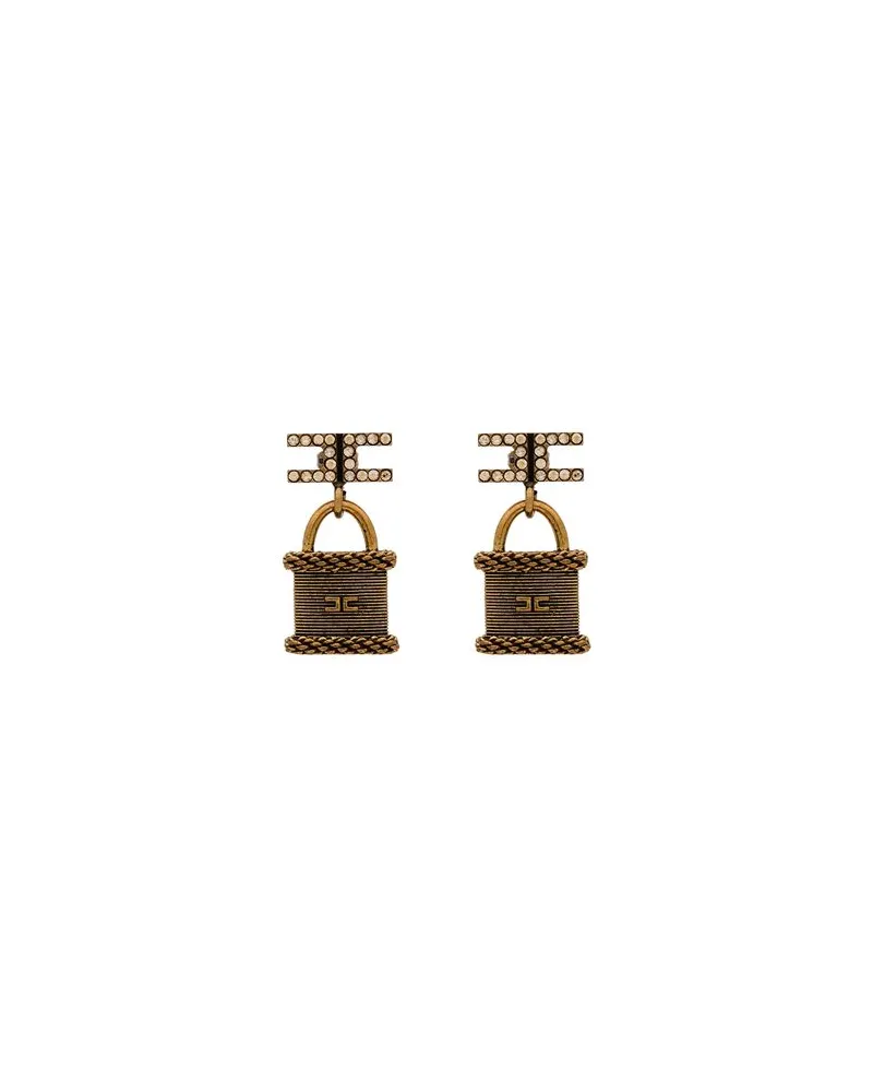 Elisabetta Franchi SCHMUCK und UHREN - Ohrringeauf YOOX.COM Gold