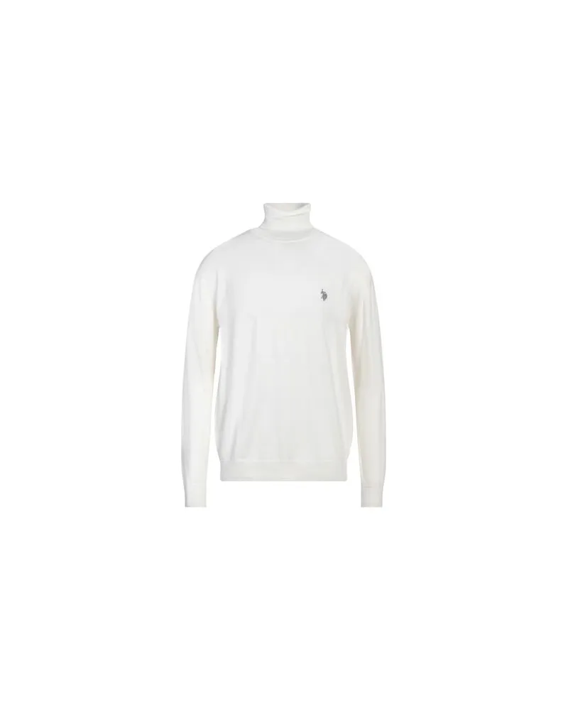 U.S. Polo Assn.  STRICKWAREN - Rollkragenpulloverauf YOOX.COM Weiß