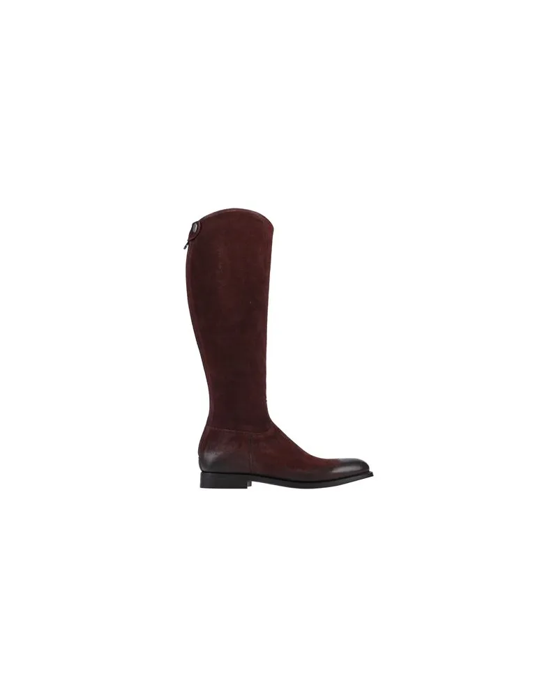 Alberto Fasciani SCHUHE - Stiefelauf YOOX.COM Schokobraun