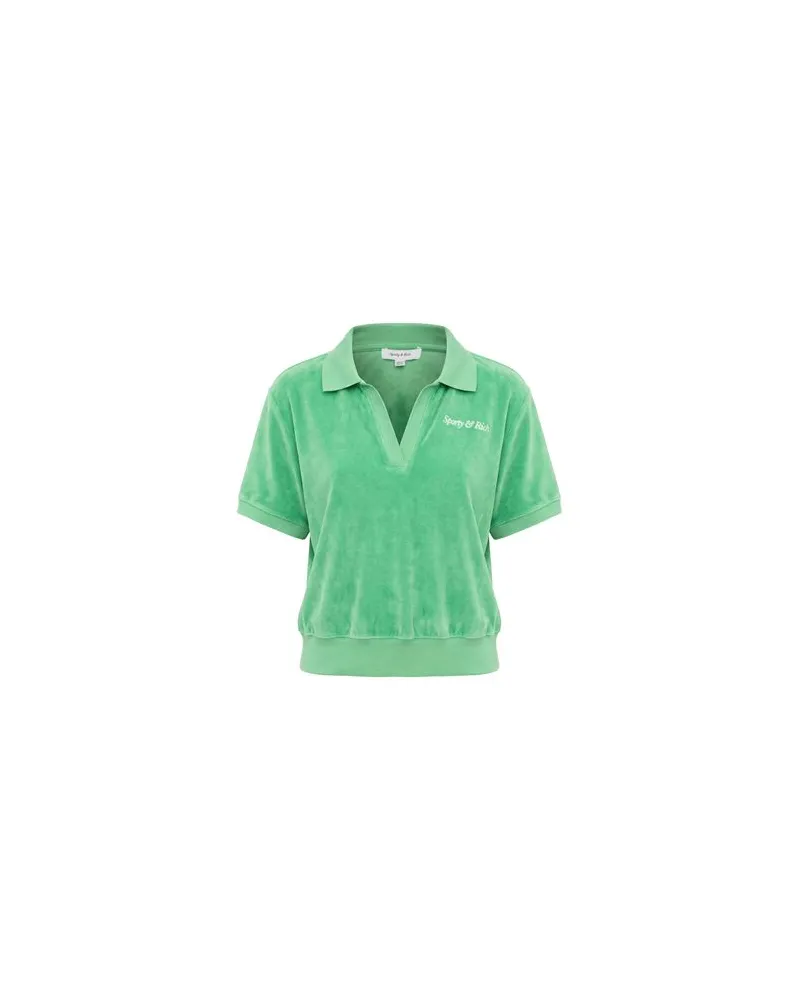SPORTY & RICH TOPS - Poloshirtsauf YOOX.COM Grün