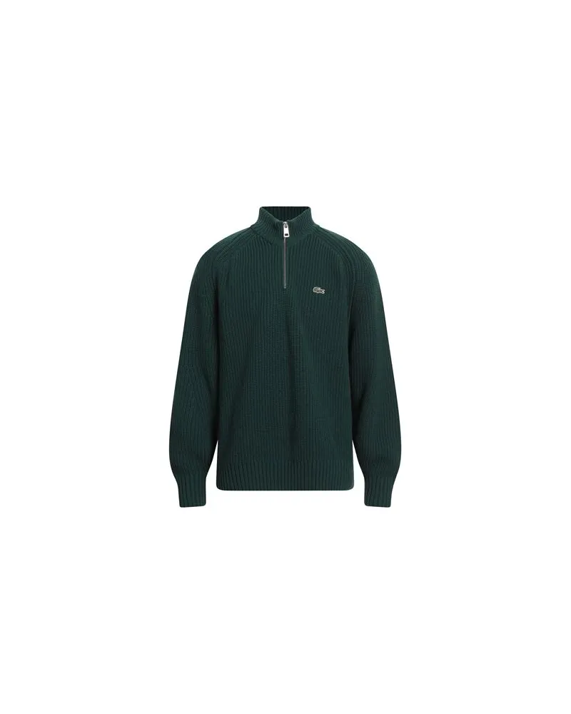 Lacoste STRICKWAREN - Pulloverauf YOOX.COM Dunkelgrün