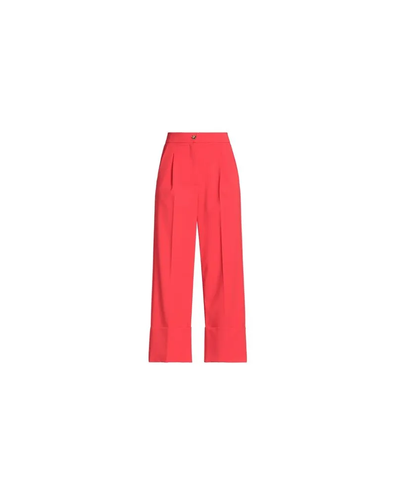 SOLOTRE HOSEN & RÖCKE - Hosenauf YOOX.COM Rot