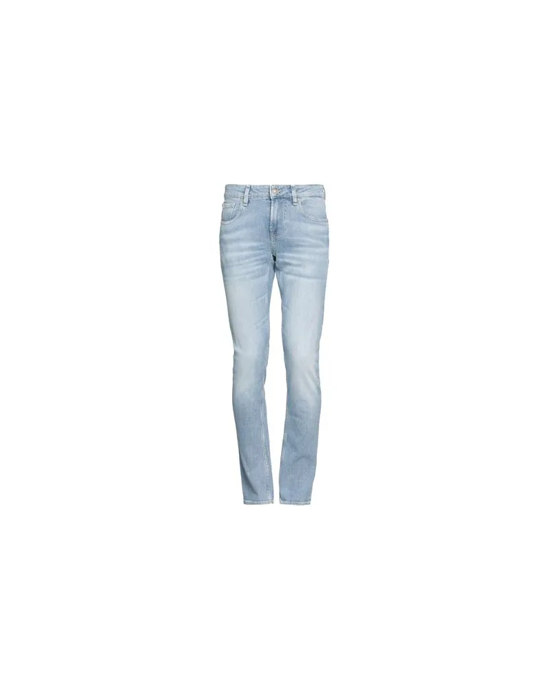 Guess HOSEN & RÖCKE - Jeanshosenauf YOOX.COM Blau