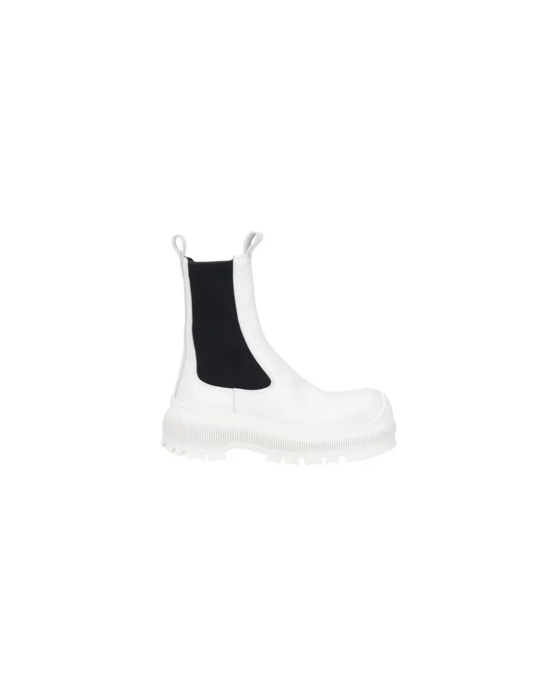 Jil Sander SCHUHE - Stiefelettenauf YOOX.COM Weiß
