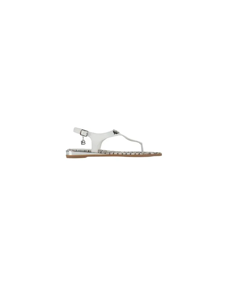 Laura Biagiotti SCHUHE - Zehentrennerauf YOOX.COM Weiß